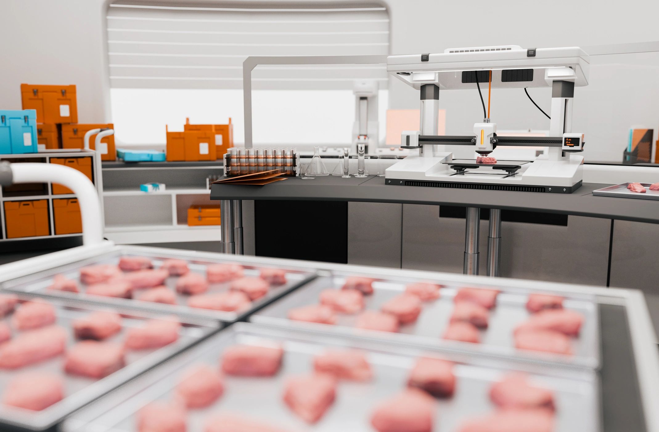 Pharmaceutical manufacturing cleanroom environment